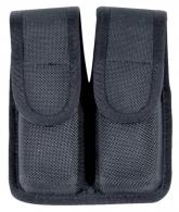 Blackhawk Double Mag Pouch Single Row 9mm Luger/40 S&W Black Cordura Nylon - 44A000BK Blackhawk Double Mag Pouch Single Row 9mm Luger/40 S&W Black Cordura Nylon - 44A000BK