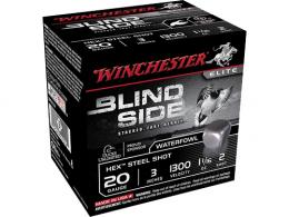 Win Ammo Blindside High Velocity 20 GA 3" 1-1/8 oz - SBS203HV3 Win Ammo Blindside High Velocity 20 GA 3" 1-1/8 oz - SBS203HV3