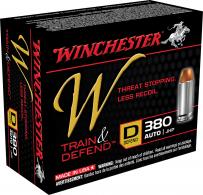 Winchester Ammo Defend 380 ACP JHP 95GR 20 Box/10 Case - W380D Winchester Ammo Defend 380 ACP JHP 95GR 20 Box/10 Case - W380D