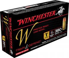 Winchester Ammo Train .380 ACP Full Metal Jacket 95GR 5 - W380T Winchester Ammo Train .380 ACP Full Metal Jacket 95GR 5 - W380T