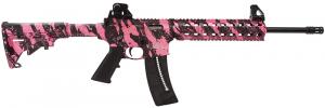 Smith & Wesson M&P15-22 25+1 .22 LR  16.5" Pink Platinum