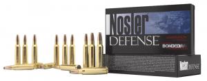Nosler Defense Rifle 6.8mm Rem SPC Bonded Solid Base 9