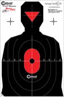 Caldwell Flake Off Silhouette Dual Zone Targets 8 Pac - 308214 Caldwell Flake Off Silhouette Dual Zone Targets 8 Pac - 308214