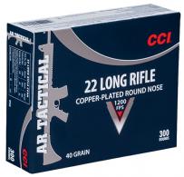 Main product image for CCI 956 .22 LR  Copper-plated Round Nose 40 GR 300Box/