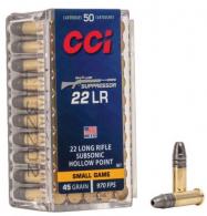 GEM AMMO 22LR 42GR RN 50RD/BX SUBSONIC
