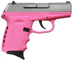SCCY CPX-2 Pink/Stainless 9mm Pistol - CPX2TTPK