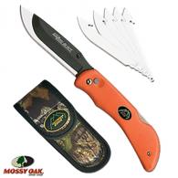 Outdoor Edge Razor Blaze Knife Orange 6 Blades Clamshell Outdoor Edge Razor Blaze Knife Orange 6 Blades Clamshell
