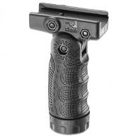 Mako 7 Position Tactical Folding Grip Rail Mounted Black Mako 7 Position Tactical Folding Grip Rail Mounted Black