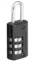 Bulldog TSA Lock with .75 Shackle Comination Black Bulldog TSA Lock with .75 Shackle Comination Black