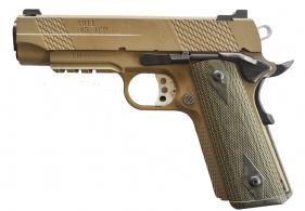 I.O. Venom 1911 45 ACP 8+1 Textured Wood Grips Bla - VENOM0001