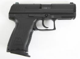 Heckler & Koch H&K P2000 V2 LEM 9mm Luger 3.66" 13+1 (2) Black Blued Steel Slide Black Interchangeable Backstrap Grip NMS - 81000038