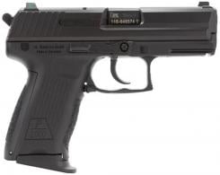 Heckler & Koch H&K P2000 V3 9mm Luger 3.66" 13+1 (3) Black Blued Steel Slide Black Interchangeable Backstrap Grip