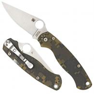 Spyderco Para-Military2 Folder 3.4" CPMS30V Flat G - C81GPCMO2 Spyderco Para-Military2 Folder 3.4" CPMS30V Flat G - C81GPCMO2
