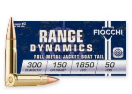 Main product image for Fiocchi Full Metal Jacket 300 AAC Blackout Ammo 50 Round Box