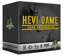 Hevishot Hevi Game Lead Roundshell 12 Gauge 2.75" 1-1/8 oz 6 Round 25 Bx/ 1 - 91236 Hevishot Hevi Game Lead Roundshell 12 Gauge 2.75" 1-1/8 oz 6 Round 25 Bx/ 1 - 91236