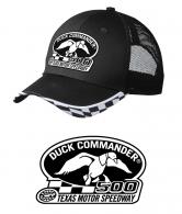 Duck Commander Logo Grn/White Mesh One Size Fits Most