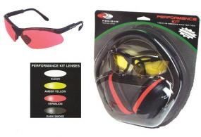 Radians Silencer Earmuffs/Shooting Glasses Yellow NRR 26dB - SLVR0140