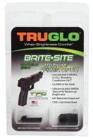 Main product image for TruGlo TFO Square Low Set for Glock 42, 43 Green Fiber Optic Handgun Sight