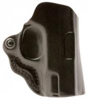 DeSantis Gunhide 019BAG9Z0 Mini Scabbard OWB Black Leather Belt Slide Fits S&W M&P Shield 9/40 w/Lasermax Right Hand - 667 DeSantis Gunhide 019BAG9Z0 Mini Scabbard OWB Black Leather Belt Slide Fits S&W M&P Shield 9/40 w/Lasermax Right Hand - 667