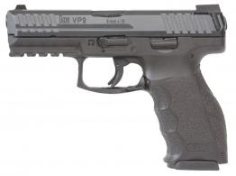 Heckler & Koch H&K VP9 9mm Luger Double 4.09 15+1 Black Interchangeable Backstrap Grip Black Slide