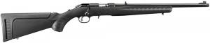 Ruger American Rimfire .22 Mag 18" Threaded Satin Blue Steel Synthetic Stock 9+1