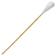 RamRodz 50075 Barrel & Breech Cleaning Swabs 50 Cal Cotton/Bamboo 8" Long 75 Per Bag - 763