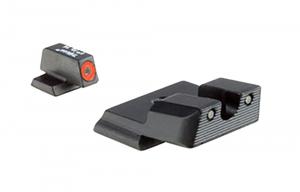 Trijicon HD Night Set 3-Dot for S&W M&P Shield Green/Yellow Outline Tritium Handgun Sight - SA39C