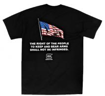 Glock 2ND AMEND TSHIRT 3X BLK - AA49012