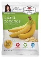 Wise Foods Outdoor Camping Pouch Sliced Bananas 6 Count Dehydrated/Freeze - 05401
