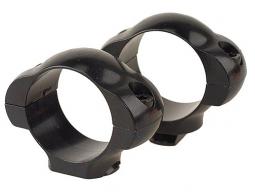 Redfield Standard Rear/Front Rings w/Gloss Black Finish