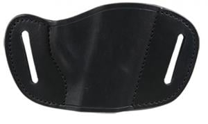Bulldog Belt Slide Small Automatic Handgun Holster Right Hand Leather Blac - MLBS Bulldog Belt Slide Small Automatic Handgun Holster Right Hand Leather Blac - MLBS
