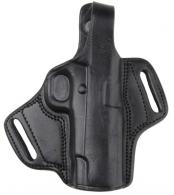 Bulldog LMHL Deluxe Molded Automatic Holster w/Thumb Break RH Large Leather Blk - 545