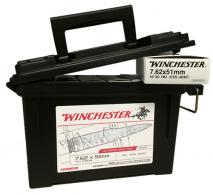 Winchester Ammo 7.62mmX51mm NATO 147 GR FMJ 120Ammo Can/2Case - USA76251AC Winchester Ammo 7.62mmX51mm NATO 147 GR FMJ 120Ammo Can/2Case - USA76251AC