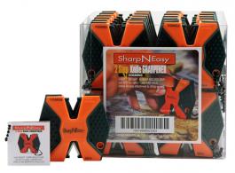 AccuSharp SharpNEasy 2Step Sharpener Ceramic Stone Fine/Coarse 24Pk Orang - 335CD AccuSharp SharpNEasy 2Step Sharpener Ceramic Stone Fine/Coarse 24Pk Orang - 335CD