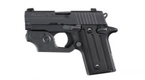 Sig Sauer P238 Single 380 ACP 27" 6+1 Black Polymer Grip Laserguard Black - 238380BLSR Sig Sauer P238 Single 380 ACP 27" 6+1 Black Polymer Grip Laserguard Black - 238380BLSR