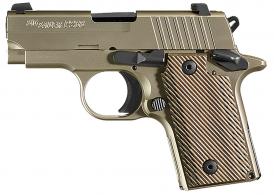 Sig Sauer P238 SAO 380ACP 2.7" 6+1 Rosewood Grips Nickel - 238380NI