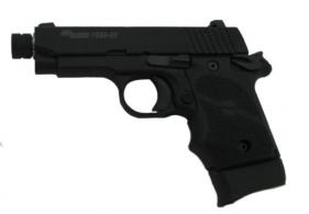 Sig Sauer 93822BRGTBAM P938 .22 LR  TB SAO 22 LR 10+1 NS Blk Grip Blk - 93822BRGTBAMBI