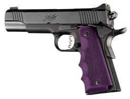 Hogue RUBBER GRIP GOVT FG PURPLE - 45006