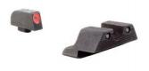 Trijicon HD Night Set 3-Dot for Glock SF Green/Orange Outline Tritium Handgun Sight - GL104O