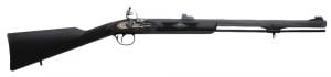 Traditions Firearms Deerhunter Flintlock .50 24" Fiber Optic Black Syn Stock Blued - R3200850 Traditions Firearms Deerhunter Flintlock .50 24" Fiber Optic Black Syn Stock Blued - R3200850