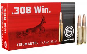 GECO 308 Winchester Geco Soft Point 170gr 20 Box/10 Case - 242840020 GECO 308 Winchester Geco Soft Point 170gr 20 Box/10 Case - 242840020