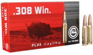 GECO 308 Winchester Geco Plus 170gr 20Box/10Case - 280540020 GECO 308 Winchester Geco Plus 170gr 20Box/10Case - 280540020