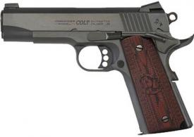 Colt Rail Gun Commander Lightweight SA 45 ACP 4.25" 8+1 Black - O4840RG