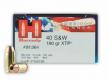 Main product image for Hornady American Gunner XTP 40 S&W Ammo 20 Round Box