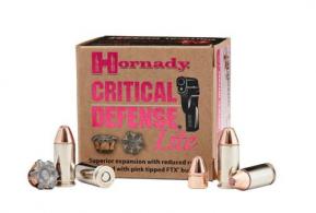 Hornady Critical Defense Ballistic Tip Ammo 9mm 100gr 25 Round Box - 90240