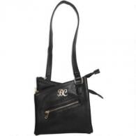 Bulldog BDP030 Cross Body Purse w/Holster Black Leather for Small Autos & Revolvers Ambidextrous Hand - BDP030 Bulldog BDP030 Cross Body Purse w/Holster Black Leather for Small Autos & Revolvers Ambidextrous Hand - BDP030