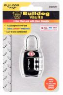 Bulldog TSA Lock Open With Combination Black Steel - BD8020 Bulldog TSA Lock Open With Combination Black Steel - BD8020