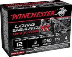 Winchester Long Beard XR Shot-Lok Magnum Load 12 ga. 3 in. 1 7/8 oz. 4 Shot - STLB123M4