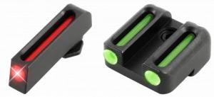 TruGlo Fiber-Optic Red/Fiber Optic Front Sight-Green/Fiber Optic Rear Sight For Glock 42/43/43X - TG131G3 TruGlo Fiber-Optic Red/Fiber Optic Front Sight-Green/Fiber Optic Rear Sight For Glock 42/43/43X - TG131G3