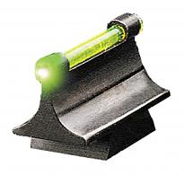 TruGlo 3/8" Dovetail Front Green Fiber Optic Rifle Sight - TG95450RG